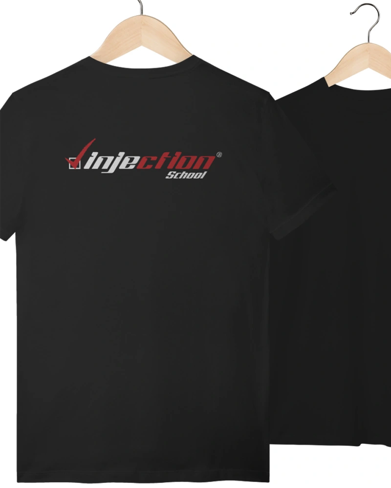 Camiseta InjectionSchool Preta — Preta